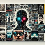 DALL·E 2024-10-30 11.31.23 – A clean and modern rectangular image featuring multiple movie covers related to artificial intelligence and technology. The image should include recog